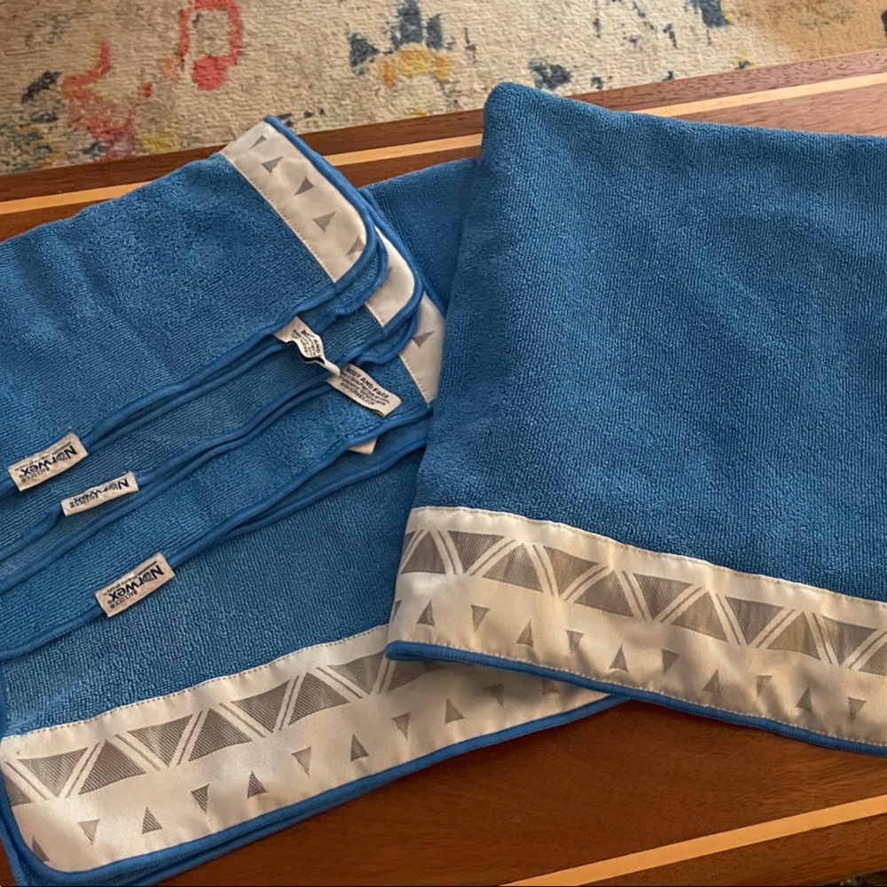 Norwex Blue Kitchen Linens Set
